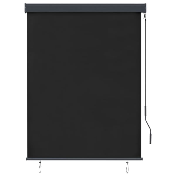 vidaXL Ulkorullaverho 120x250 cm oranssi ja ruskea