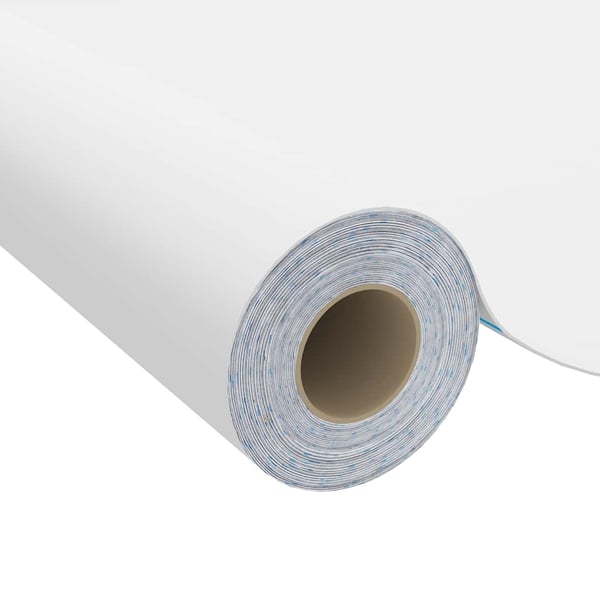 vidaXL Selvklebende folie til møbler hvit 500x90 cm PVC
