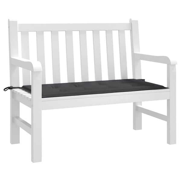 vidaXL hynde til havebænk 100x50x3 cm oxfordstof sort