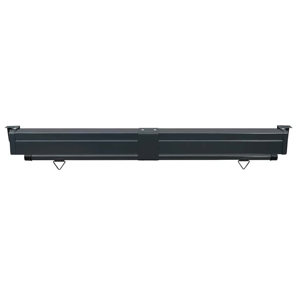 vidaXL sidemarkise til altan 170x250 cm sort