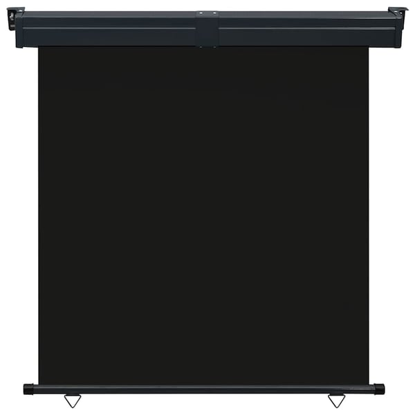 vidaXL sidemarkise til altan 170x250 cm sort