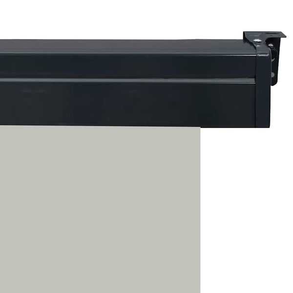 vidaXL sidemarkise til altan 160x250 cm grå