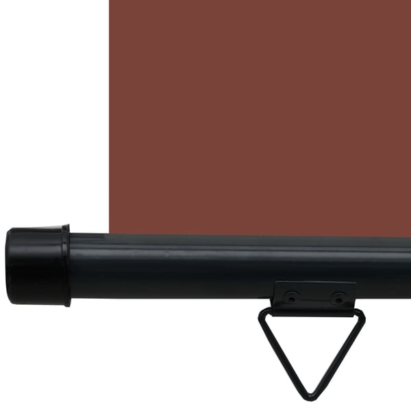 vidaXL Sidemarkise for balkong 60x250 cm brun