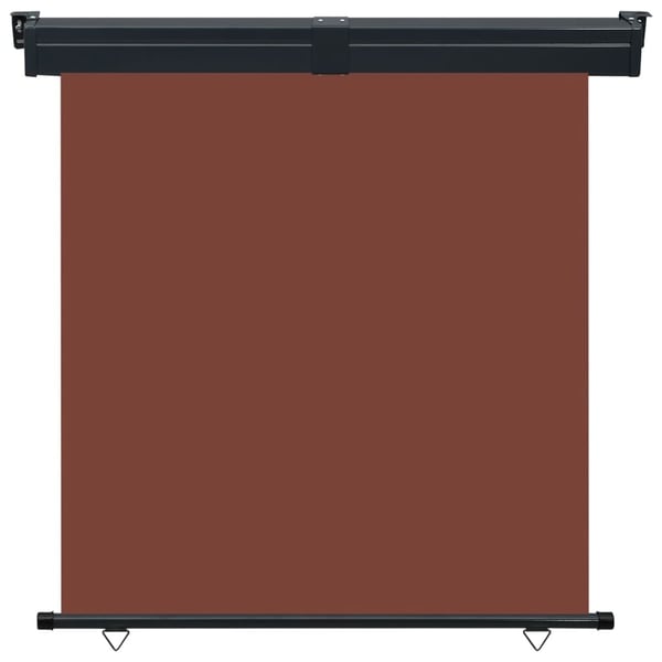 vidaXL sidemarkise til altan 160x250 cm brun