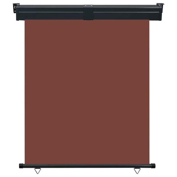 vidaXL Sidemarkise for balkong 145x250 cm brun