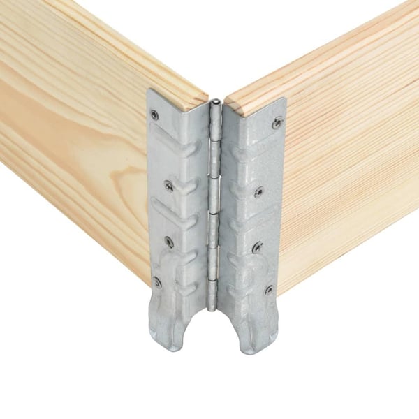 vidaXL Pallekarm 60x80 cm heltre furu