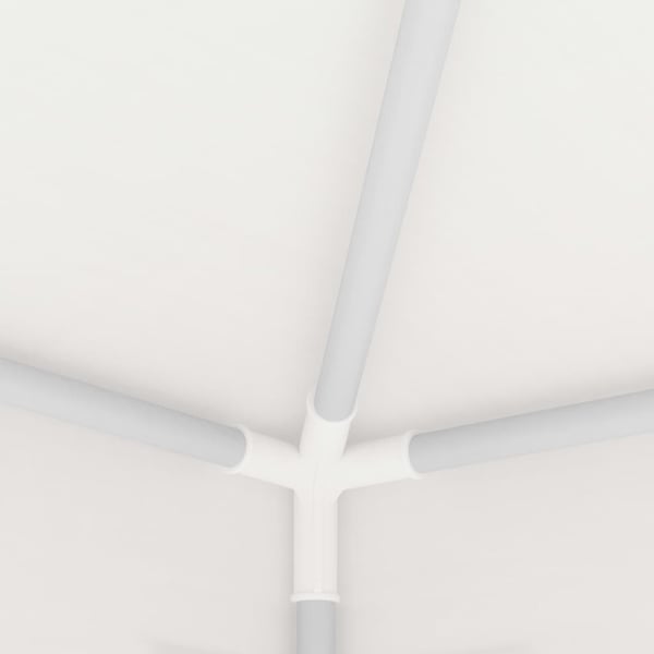 vidaXL Markise Hvit 3,5 x 2,5 m Metall