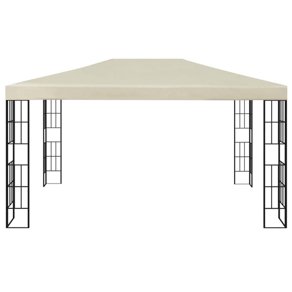 vidaXL pavillon 3x4 m cremefarvet
