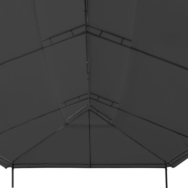 vidaXL Paviljong 600x298x270 cm antrasitt