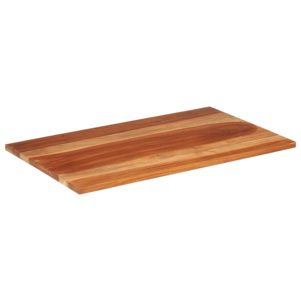 vidaXL bordplade 25-27 mm 60x100 cm massivt akacietræ