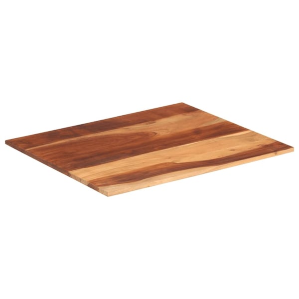 vidaXL bordplade 15-16 mm 60x70 cm massivt sheeshamtræ