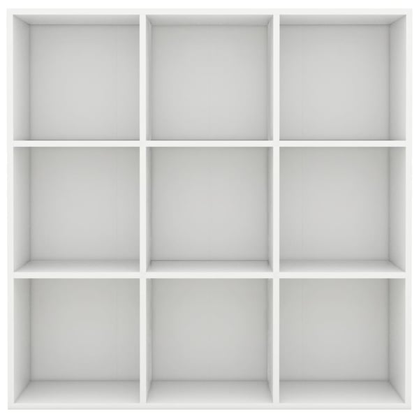 vidaXL Bokhylle hvit 98x29x97,5 cm konstruert tre