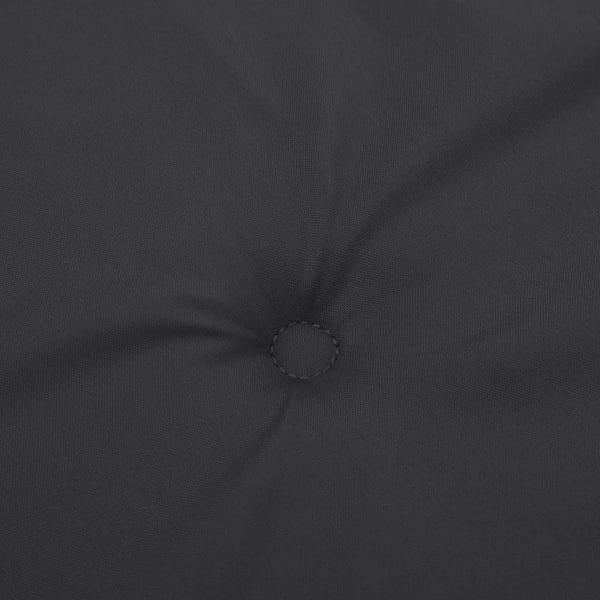 vidaXL hynde til havebænk 200x50x3 cm oxfordstof sort