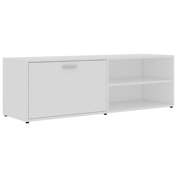 vidaXL TV-benk hvit 120x34x37 cm sponplate