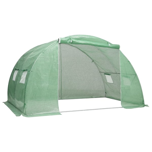 vidaXL drivhus 8 m² 2x4x2 m