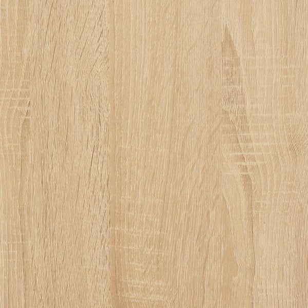 vidaXL Skrivebord sonoma eik 140x50x77 cm konstruert tre