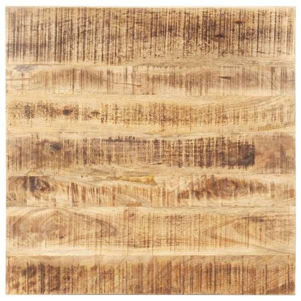 vidaXL bordplade 25-27 mm 60x60 cm massivt mangotræ