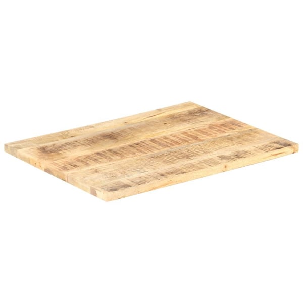 vidaXL Bordplate heltre mango 25-27 mm 90x70 cm