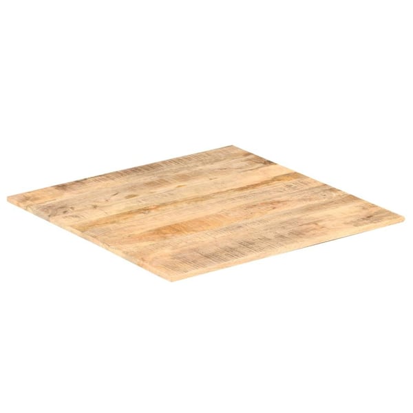 vidaXL bordplade 15-16 mm 60x60 cm massivt mangotræ