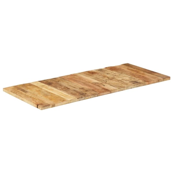 vidaXL bordplade 25-27 mm 140x60 cm massivt mangotræ