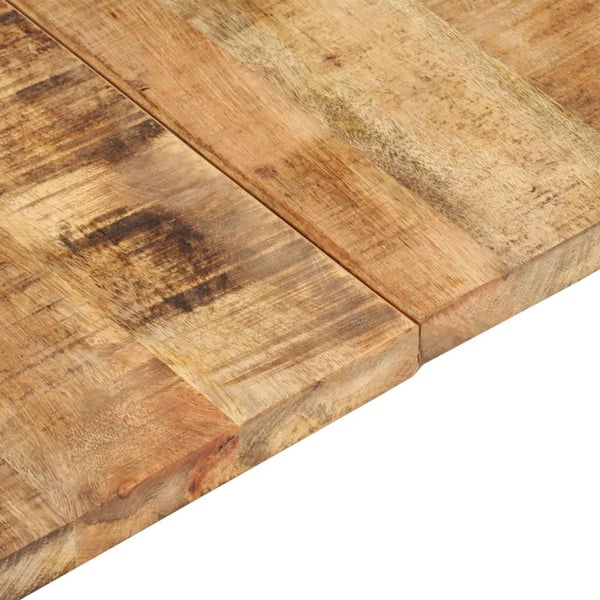 vidaXL bordplade 25-27 mm 140x60 cm massivt mangotræ