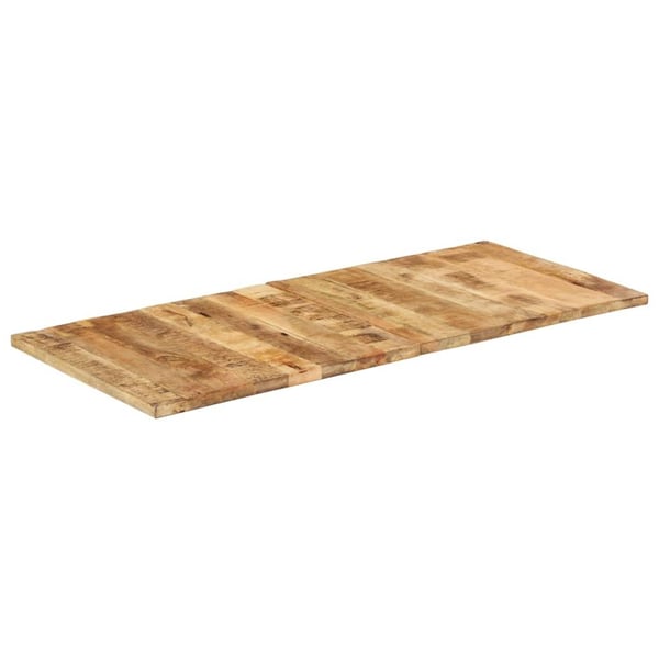 vidaXL bordplade 25-27 mm 140x60 cm massivt mangotræ