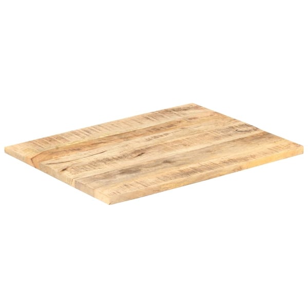vidaXL Bordplate heltre mango 25-27 mm 80x70 cm