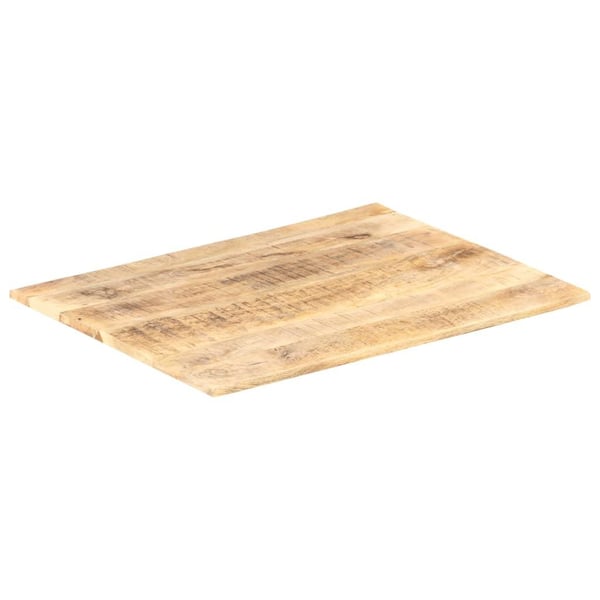vidaXL bordplade 15-16 mm 70x60 cm massivt mangotræ