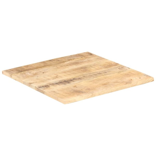 vidaXL Bordplate heltre mango 25-27 mm 70x70 cm