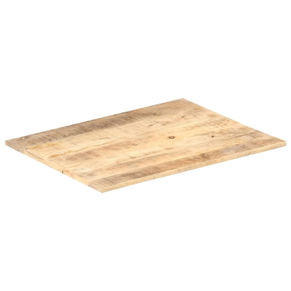 vidaXL Bordplate heltre mango 15-16 mm 90x70 cm