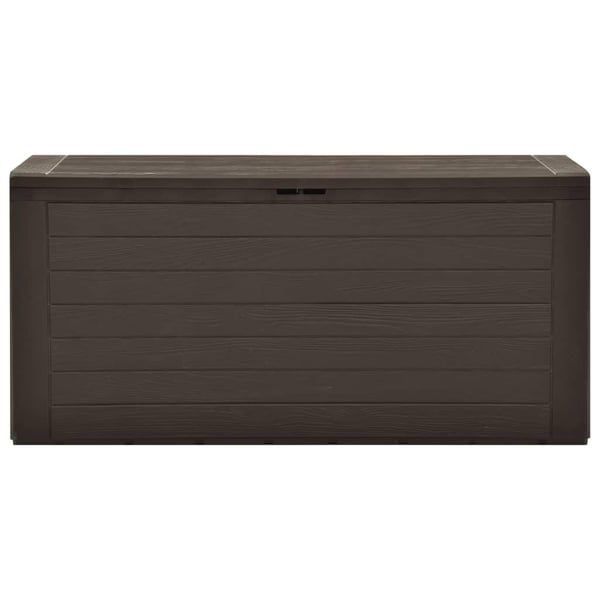 vidaXL Dynbox brun 116x44x55 cm