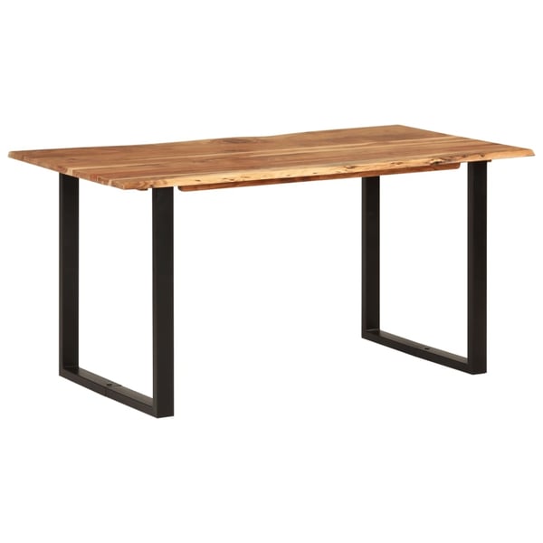 vidaXL Spisebord 154x80x76 cm heltre akasie