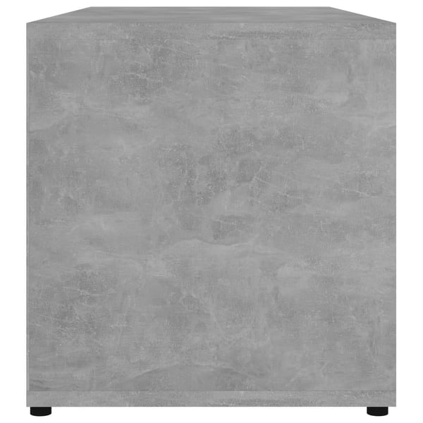 vidaXL tv-skab 80x34x36 cm spånplade betongrå