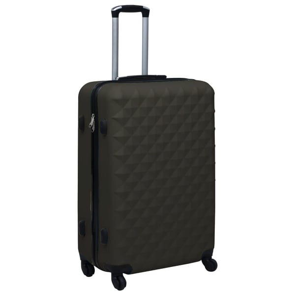 vidaXL kuffertsæt 3 dele hardcase ABS antracitgrå