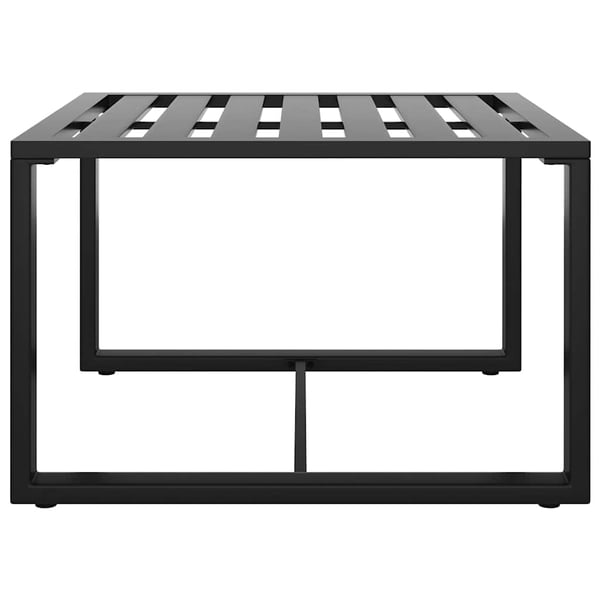 vidaXL sofabord aluminium antracitgrå