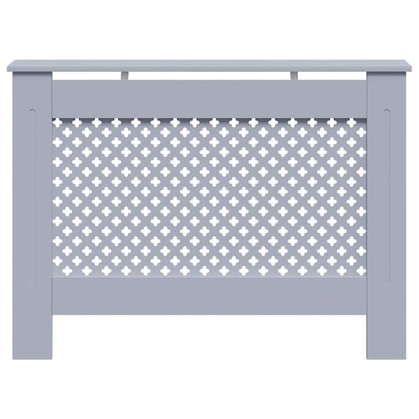 vidaXL Elementskydd antracit 112x19x81,5 cm MDF