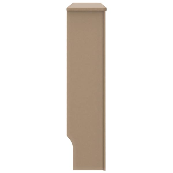 vidaXL Radiatordeksel 112x19x81,5 cm konstruert tre