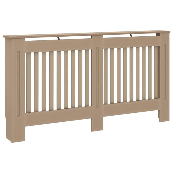 vidaXL radiatorskjuler 152x19x81,5 cm konstrueret træ
