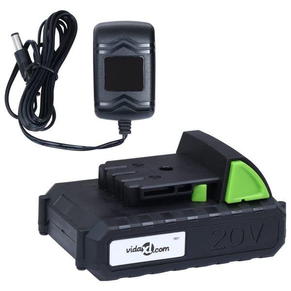vidaXL Trådløs gressklipper med batteripakke 20V 1500 mAh Li-ion