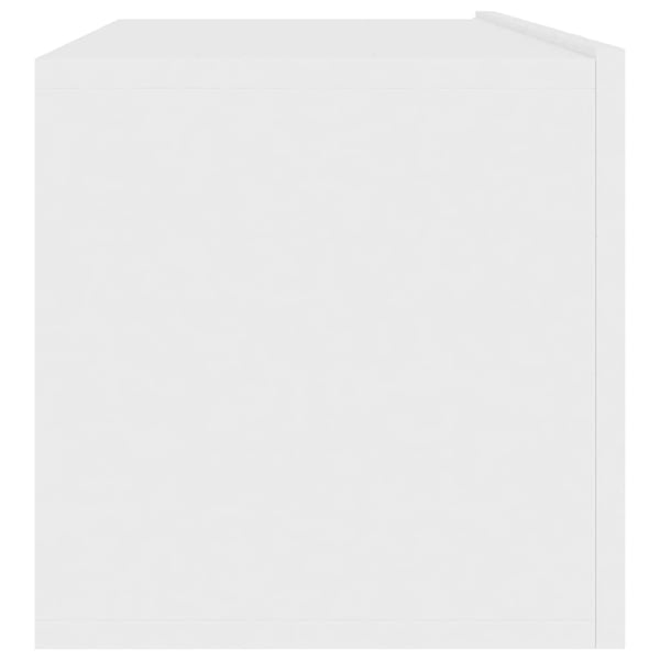vidaXL TV-benk hvit 100x30x30 cm konstruert tre