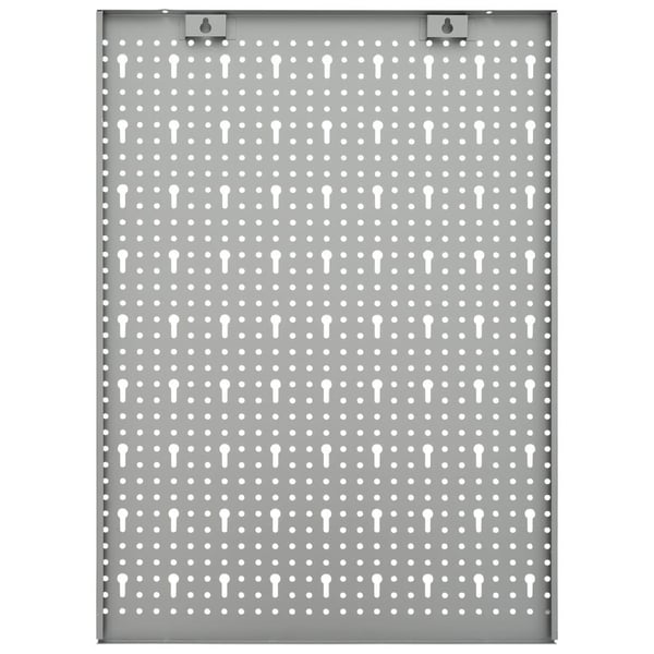 vidaXL vægmonterede værktøjspaneler 3 stk. 40x58 cm stål