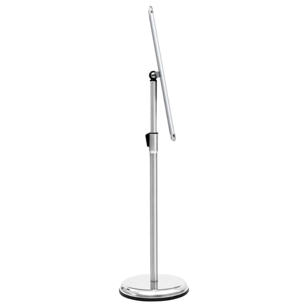 vidaXL Skyltställ A3 silver aluminiumlegering