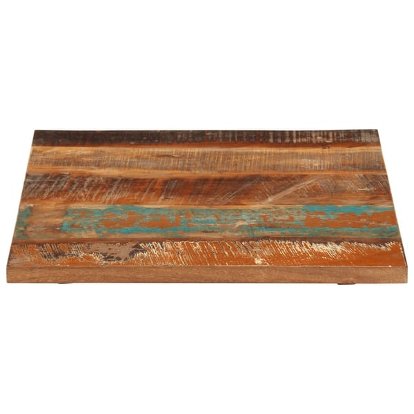 vidaXL Firkantet bordplate 60x60 cm 25-27 mm gjenvunnet heltre