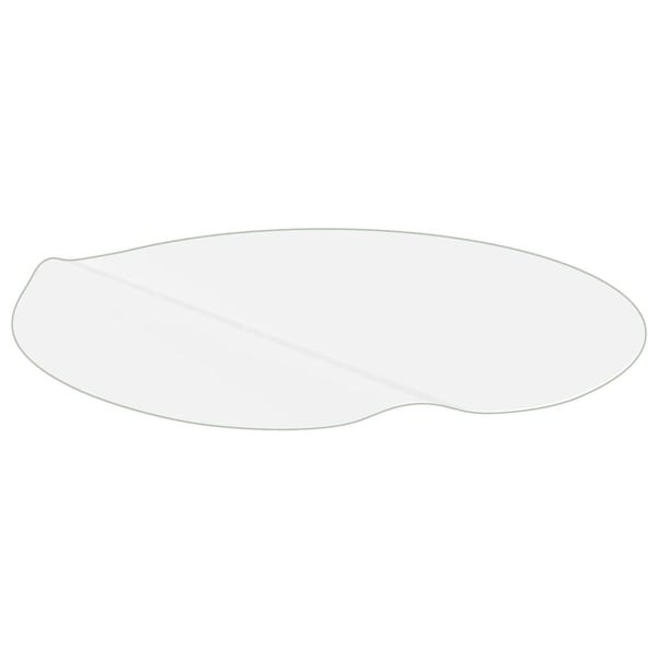 vidaXL Pöytäsuoja läpinäkyvä Ø 110 cm 1,6 mm PVC