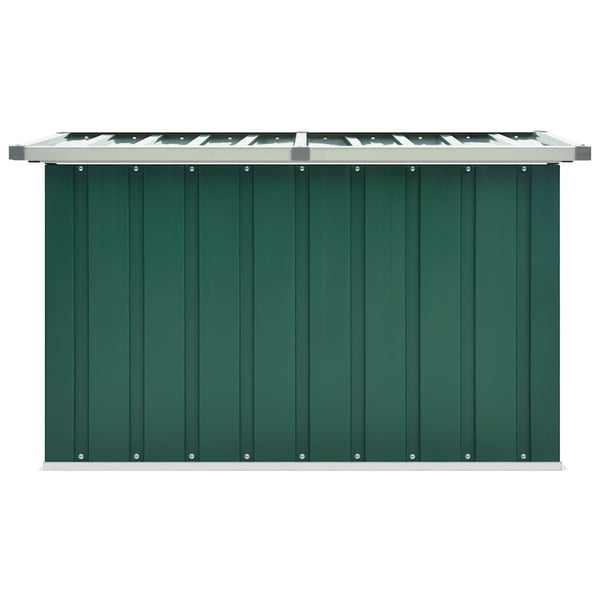 vidaXL Oppbevaringsboks for hagen grønn 109x67x65 cm