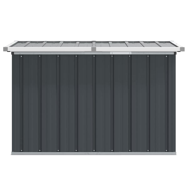 vidaXL Oppbevaringskasse 109x67x65 cm antrasitt