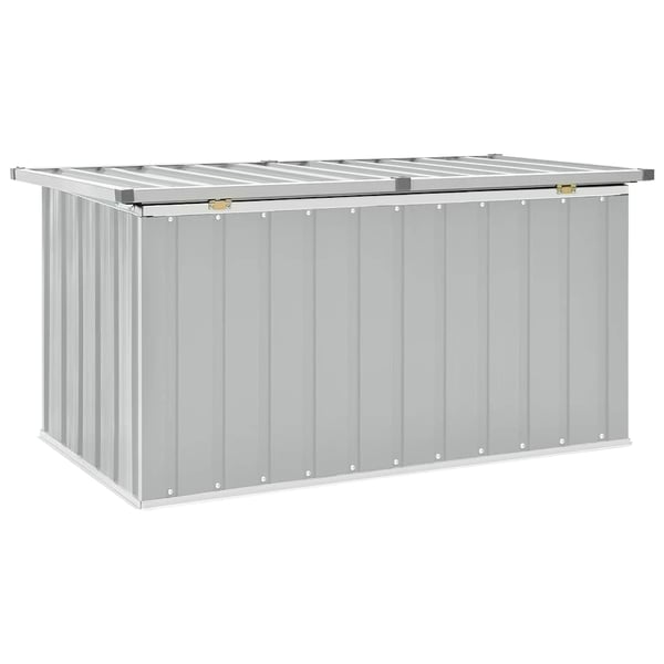 vidaXL Putekasse grå 129x67x65 cm