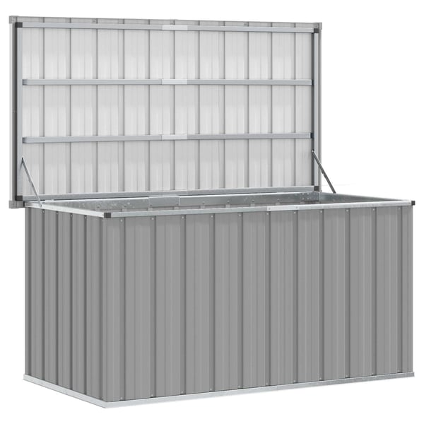 vidaXL Dynbox grå 129x67x65 cm