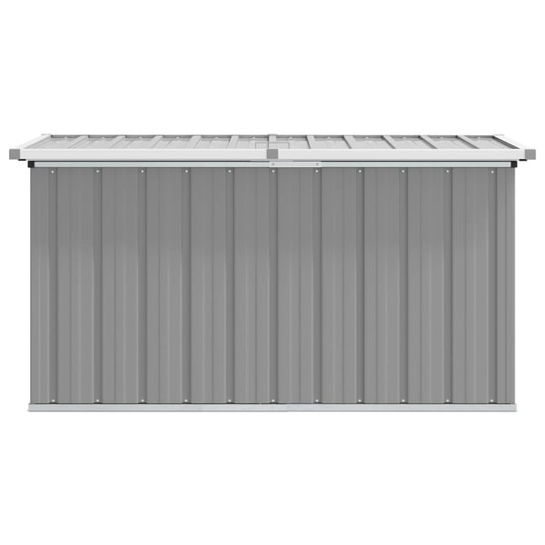 vidaXL Dynbox grå 129x67x65 cm