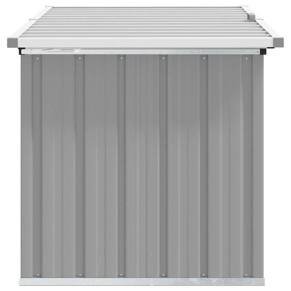 vidaXL Dynbox grå 129x67x65 cm